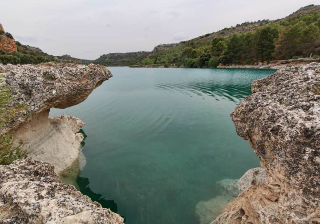 Lagoon in Castilla La Mancha, Spain